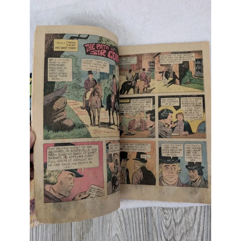 Vintage Ripley's Believe It or Not! True Ghost Stories Gold Key Comic Lot Of 2